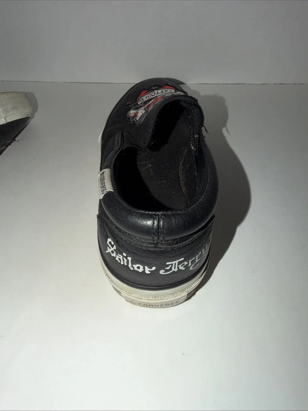 Rare Sailor Jerry Converse Slip-ons Stewed Screwed And Tattooed Men’s 7
